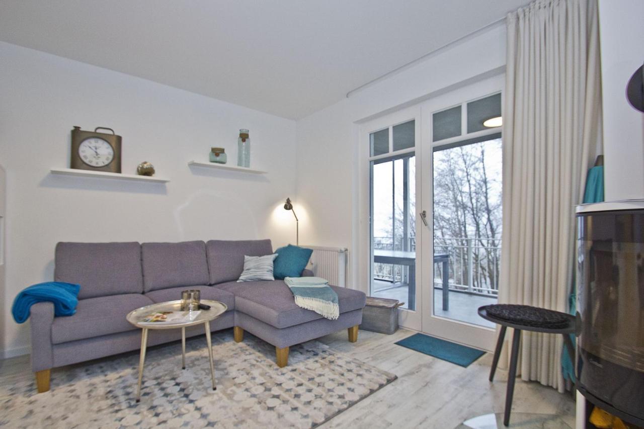 Ferienresidenz Zwei Bodden Fewo2-8 - Balkon, Sauna, Kamin Lietzow Ngoại thất bức ảnh